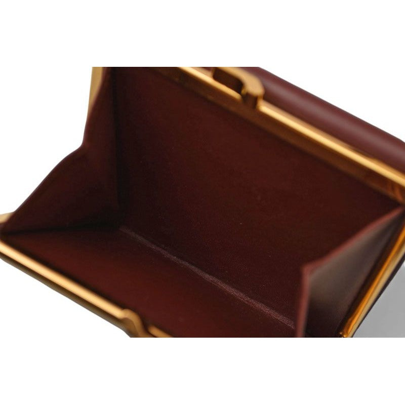 Cartier Folded Wallet Trifold Vintage Must de Cartier Bordeaux — view 7