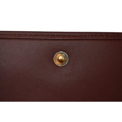 Cartier Folded Wallet Trifold Vintage Must de Cartier Bordeaux — view 10