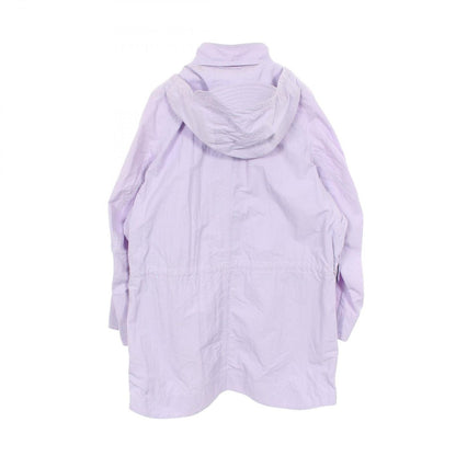 Hermes Drawstring Hooded Nylon Coat — view 2