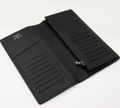 Louis Vuitton Zip Long Wallet With Coin Purse Damier Graphite Portefeuille