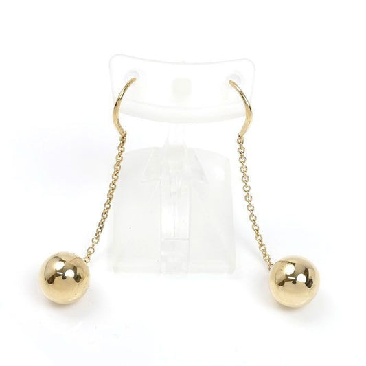 Tiffany & Co 18k Yellow Gold Ball Earrings