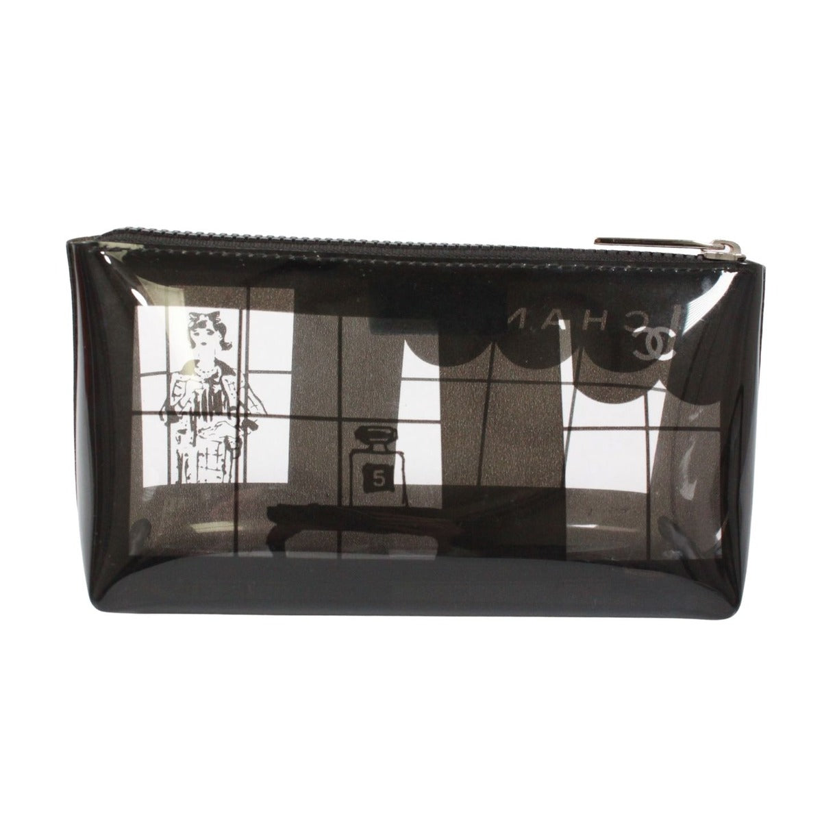 Chanel Windows Pouch Black — view 3