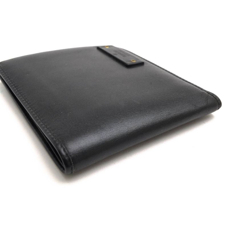 Gucci Wallet Men Leather Genuine Black 90690 1502 with Coin Purse Bifold