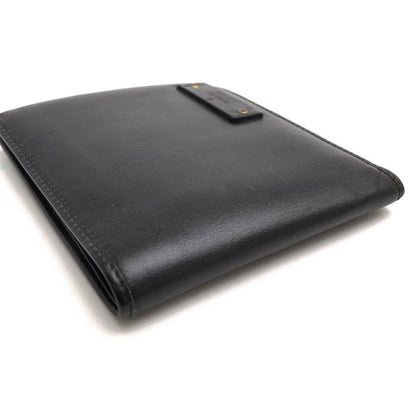Gucci Wallet Men Leather Genuine Black 90690 1502 with Coin Purse Bifold