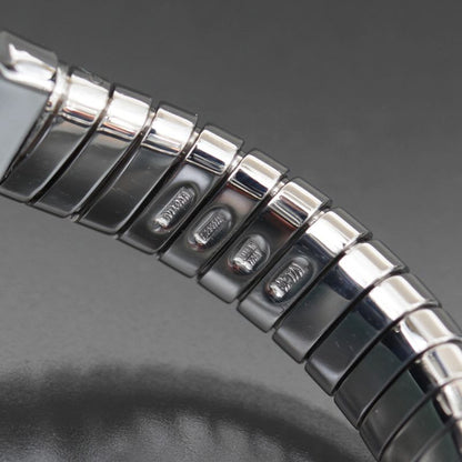 Bvlgari Tubogas Bangle Onyx 25.2 g SS Box E1645
