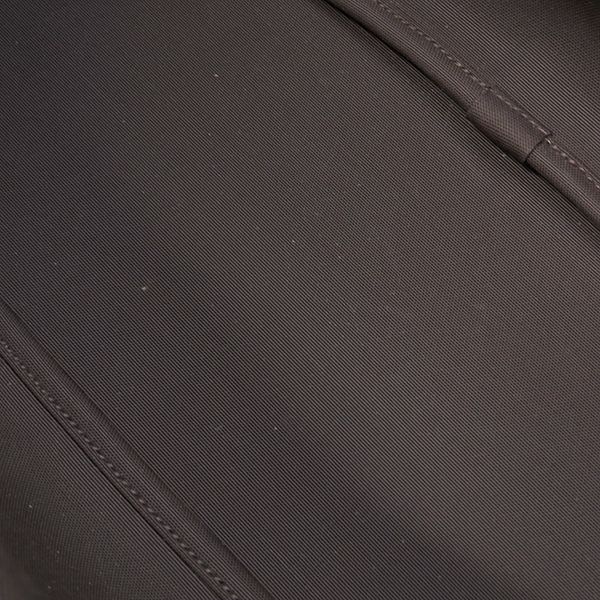 Hermes 2-Way Bag Sac de Pansage Groom Cotton Polyurethane Polyamide Rouge Ash