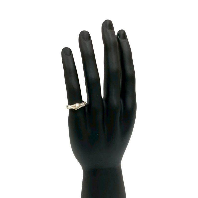 Hermes Vintage Cheval Horse Ring Silver 925 No 13 Accessory