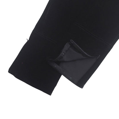 Chanel Cropped Pants Size 34 CC Logo Coco Mark Made In Italy 20250403 Ra3964