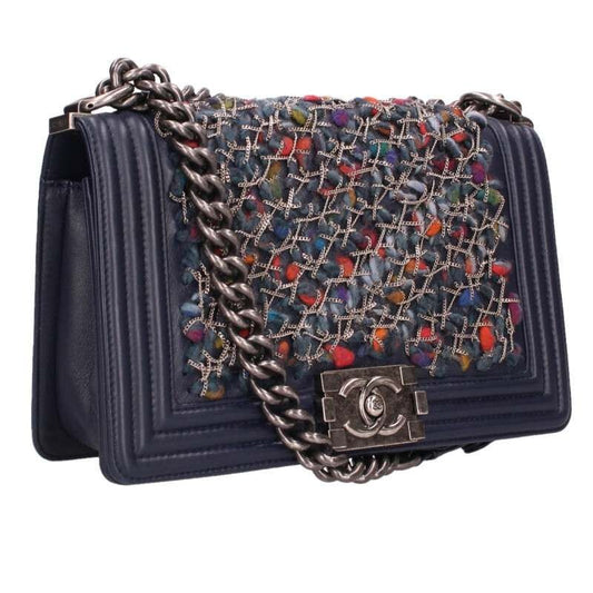 Chanel boy 25 Lambskin Chain Shoulder Bag