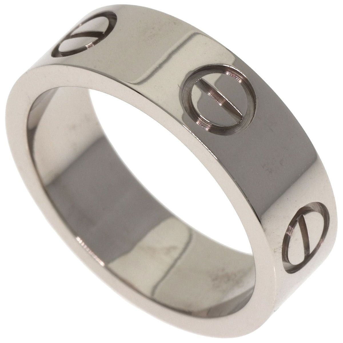Cartier Love Ring 49 18k White Gold