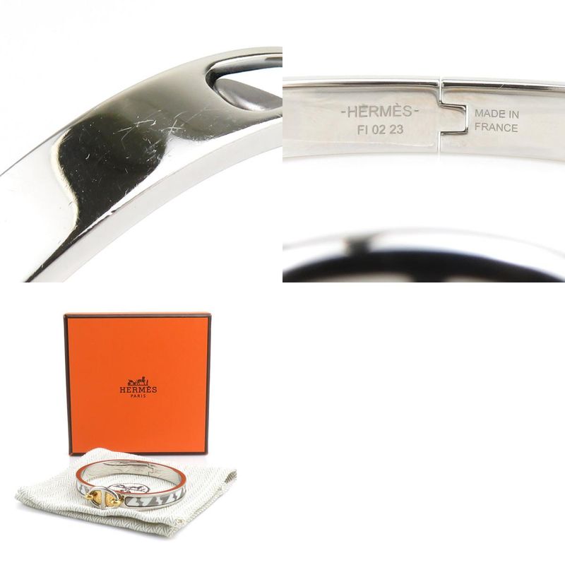 Hermes Bracelet Bangle Click Chaine D'ancre