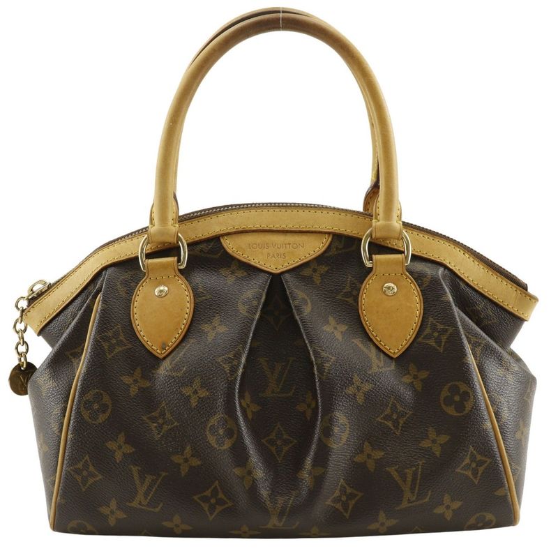Louis Vuitton Tivoli PM M40143 Monogram Canvas Brown Ar2048 Ladies Handbag