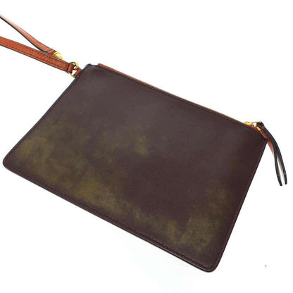 Celine Twisted Cabas Leather Shoulder Bag U-Cu-1106 Brown