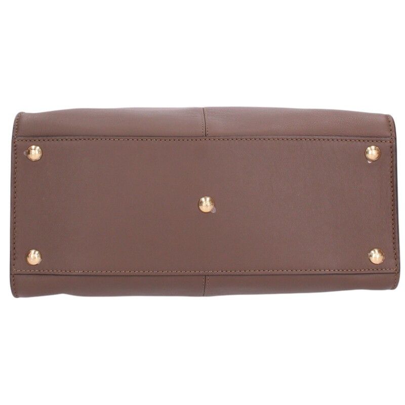 Fendi 8bn310 Peekaboo X-light Medium Calfskin 2-way Shoulder Bag Women