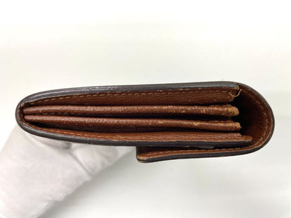 Louis Vuitton Monogram Pochette Portmonnaie Cles Di Long Wallet M61726 Brown