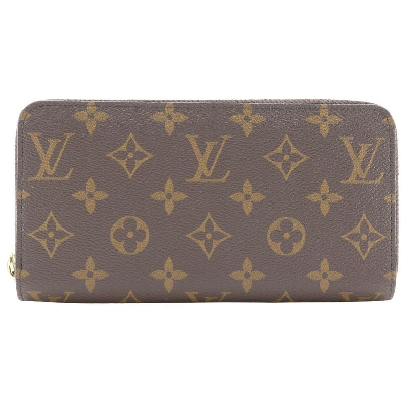 Louis Vuitton Zippy Wallet Monogram Canvas Brown Long