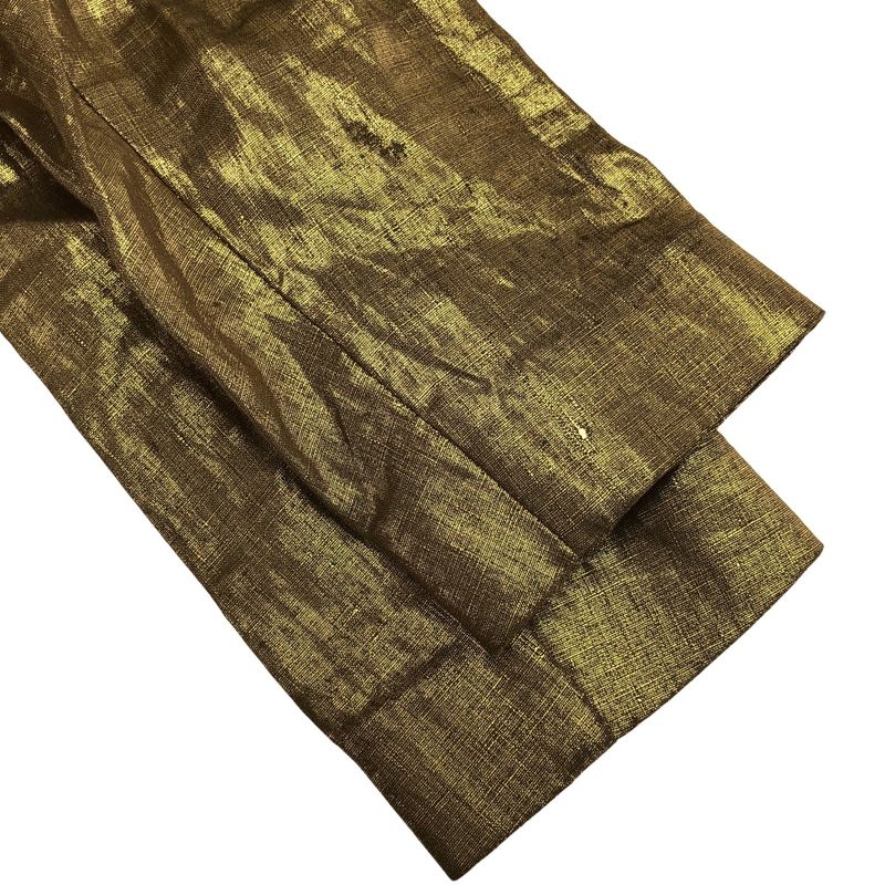 Christian Dior Shiny Linen Coat 7c12088070 Gold F38