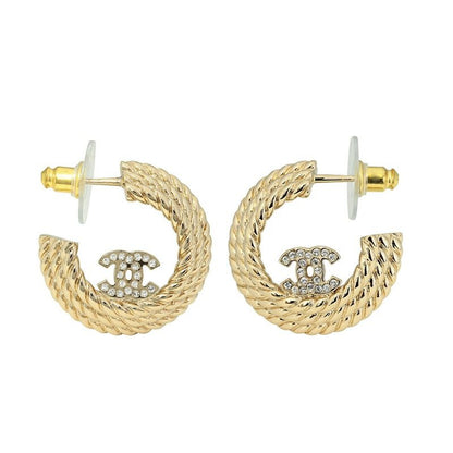 Chanel Hoop Earrings