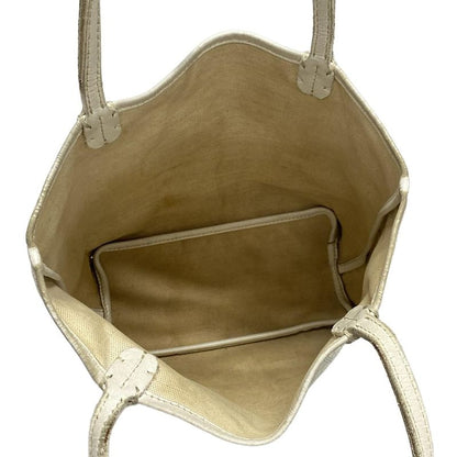 Goyard Tote Bag Saint Louis Junior White Marquise Leather