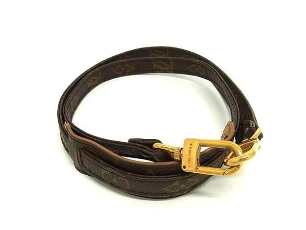 Louis Vuitton Shoulder Strap For Monogram Bag Shoulder Strap Crossbody Brown