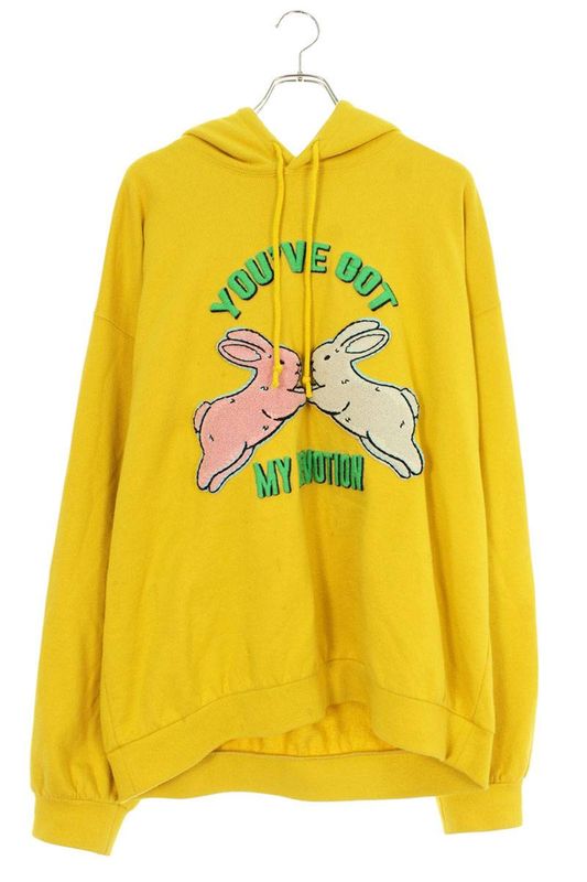 Gucci 721427 Xje4w Rabbit Patch Hoodie Men's L