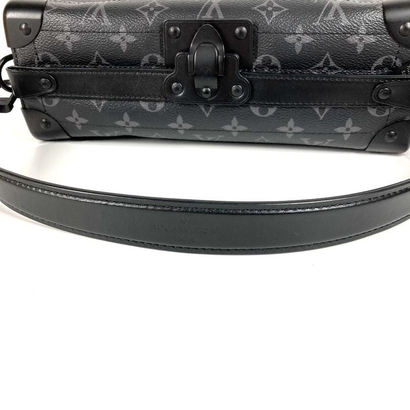 Louis Vuitton Shoulder Bag Soul Trunk EW M11744 Monogram Eclipse Canvas Black