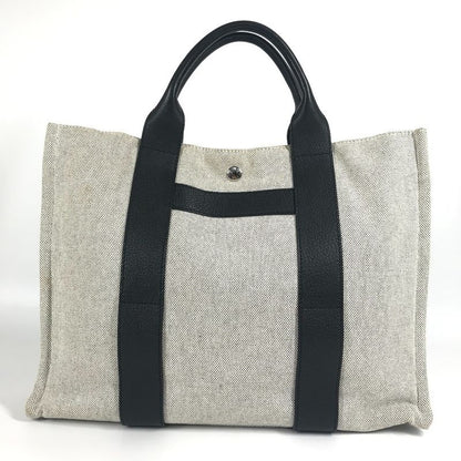 Hermes Handbag Sac Arne MM Sac Arne MM Toile Ash Black