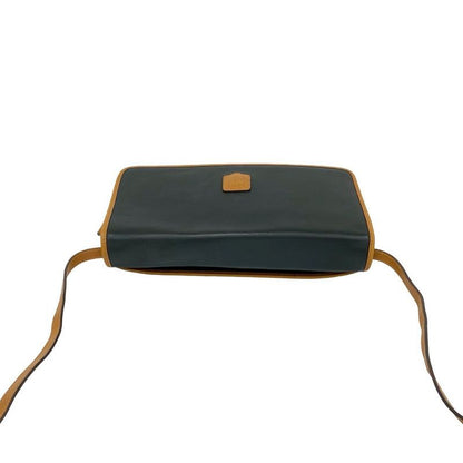 Celine Vintage Triomphe Logo Leather Shoulder Bag Pochette