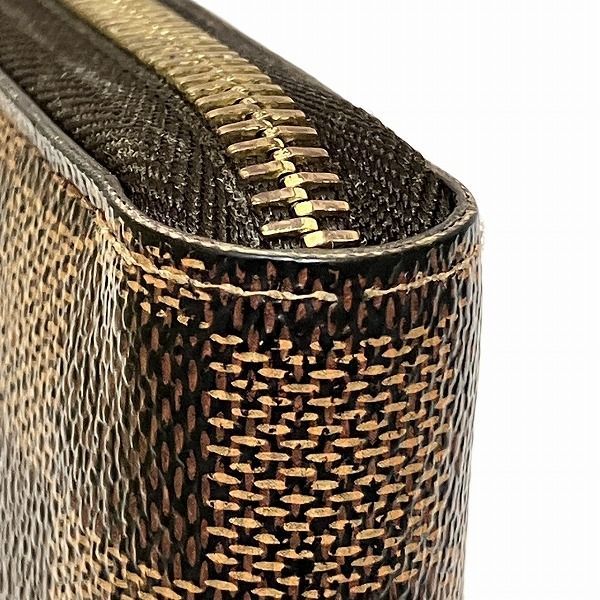 Louis Vuitton Damier Zippy Wallet N60015 Long Wallet Unisex