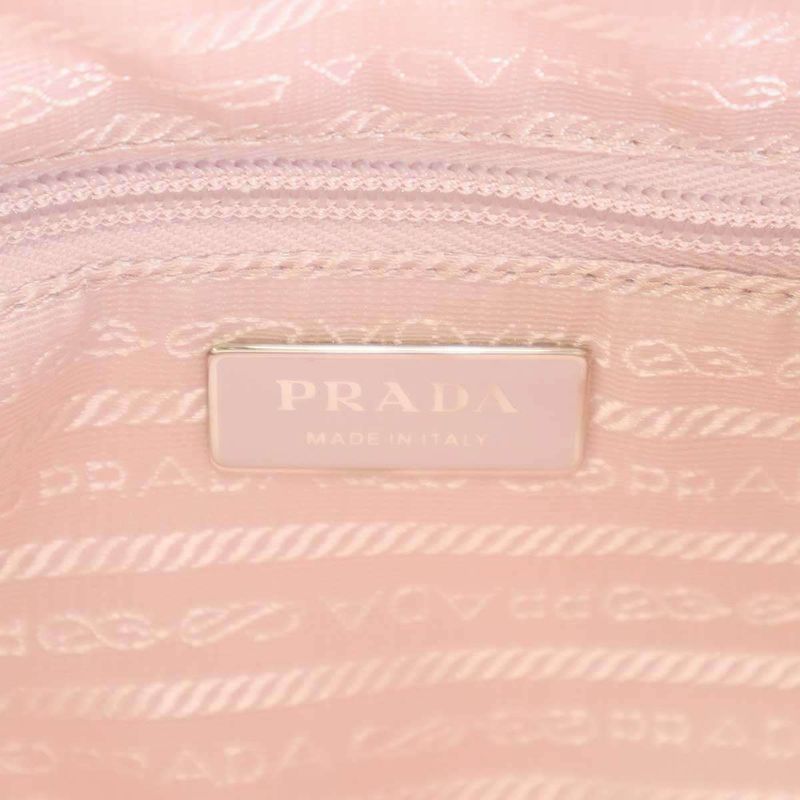 Prada Re-Nylon Nylon Shoulder Bag Pink