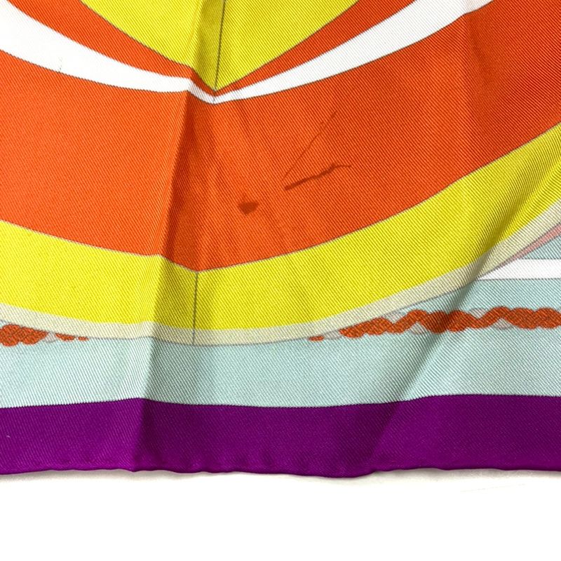 Hermes Carre 90 Spinnakers Silk Shawl