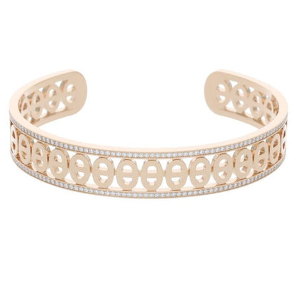 Hermes Chaine D'ancre Divine Bangle Bracelet Women SH