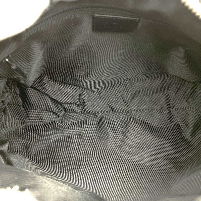 Gucci 0851 GG Canvas Handbag Mini Boston Black Ladies Men  Gift Fashion