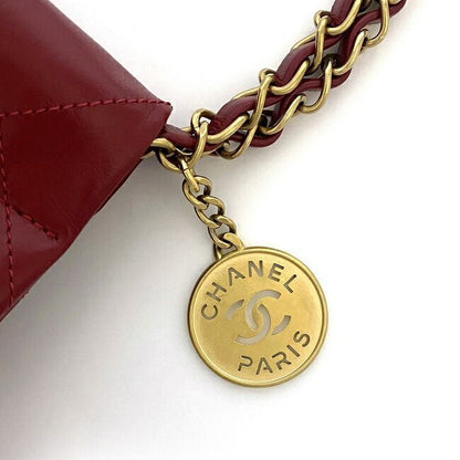 Chanel Drawstring Handbag Red Chanel 22 As3260 Excellent Condition