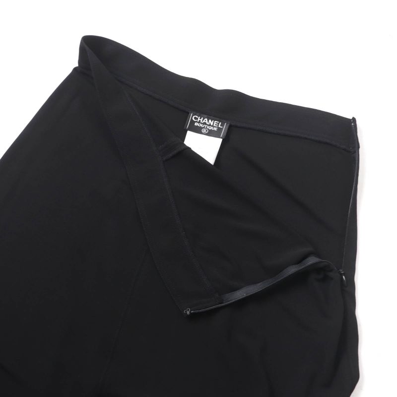 CHANEL Boutique CHANEL Boutique Vintage 97P P07157 Side Zip Knee Length Skirt