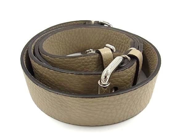 BAG Shoulder Strap For Fendi Leather Bag Crossbody Shoulder Strap Grey Fn0601