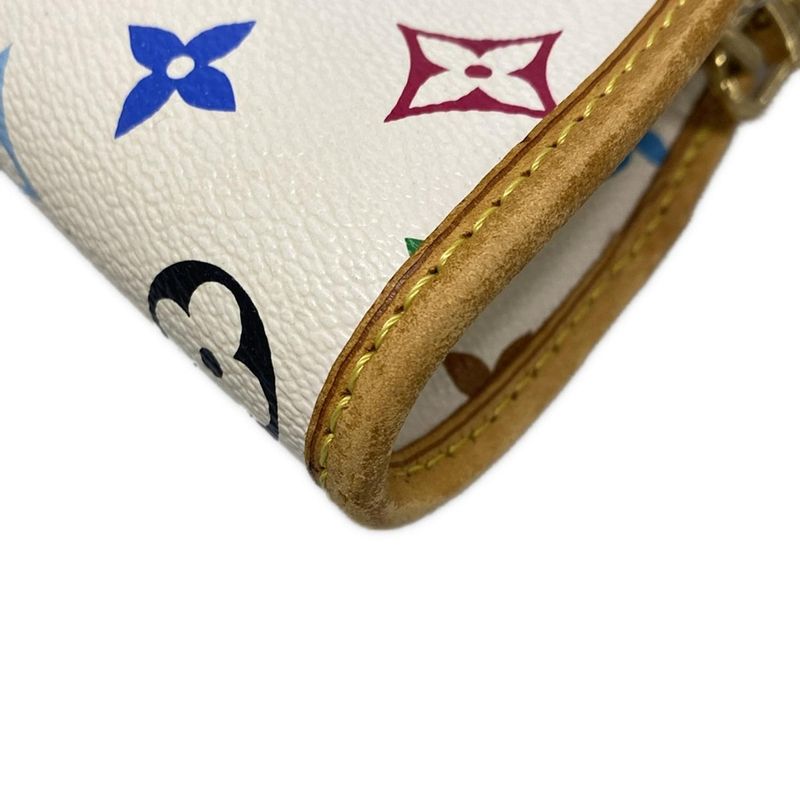 Louis Vuitton Shoulder Bag Monogram Multicolor Shirley M40049 Bronze Leather