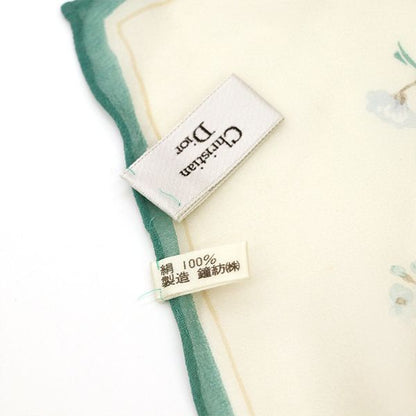 Christian Dior Flower Motif Scarf 100% Silk 4000010801100140