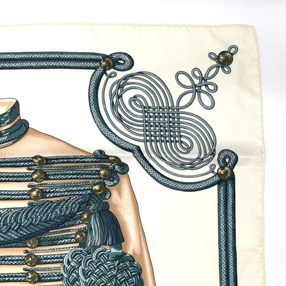 Hermes Carre 90 Scarf Silk Scarf Brandebourgs Brandenburg