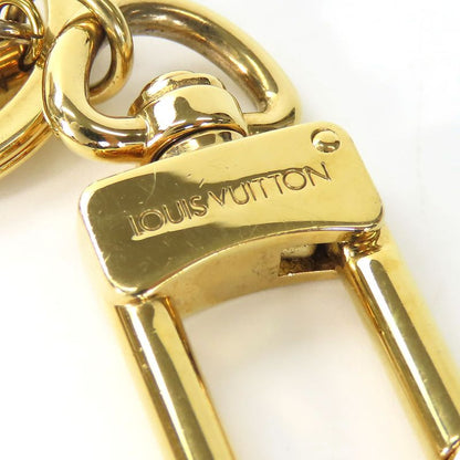 Louis Vuitton Key Holder LV Faceted M65216 Metal Gold Bag Charm Accessories