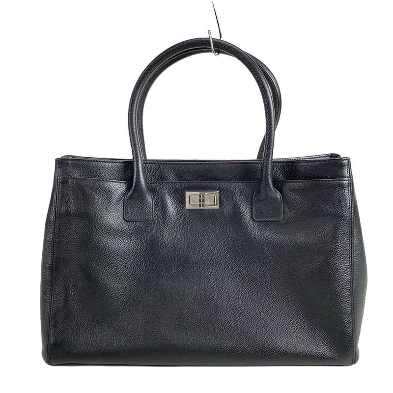 Chanel Tote Bag Executive Line255 A29293/y03790 Black Leather