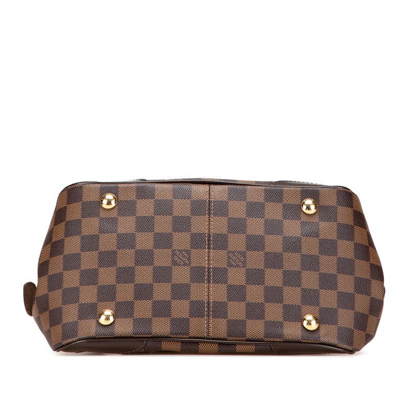 Louis Vuitton Damier Verona PM N41117 Brown PVC Leather Women Louis Vuitton