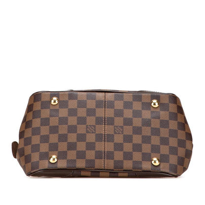 Louis Vuitton Damier Verona PM N41117 Brown PVC Leather Women Louis Vuitton