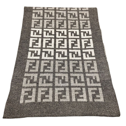 Fendi Scarf Wool Gray