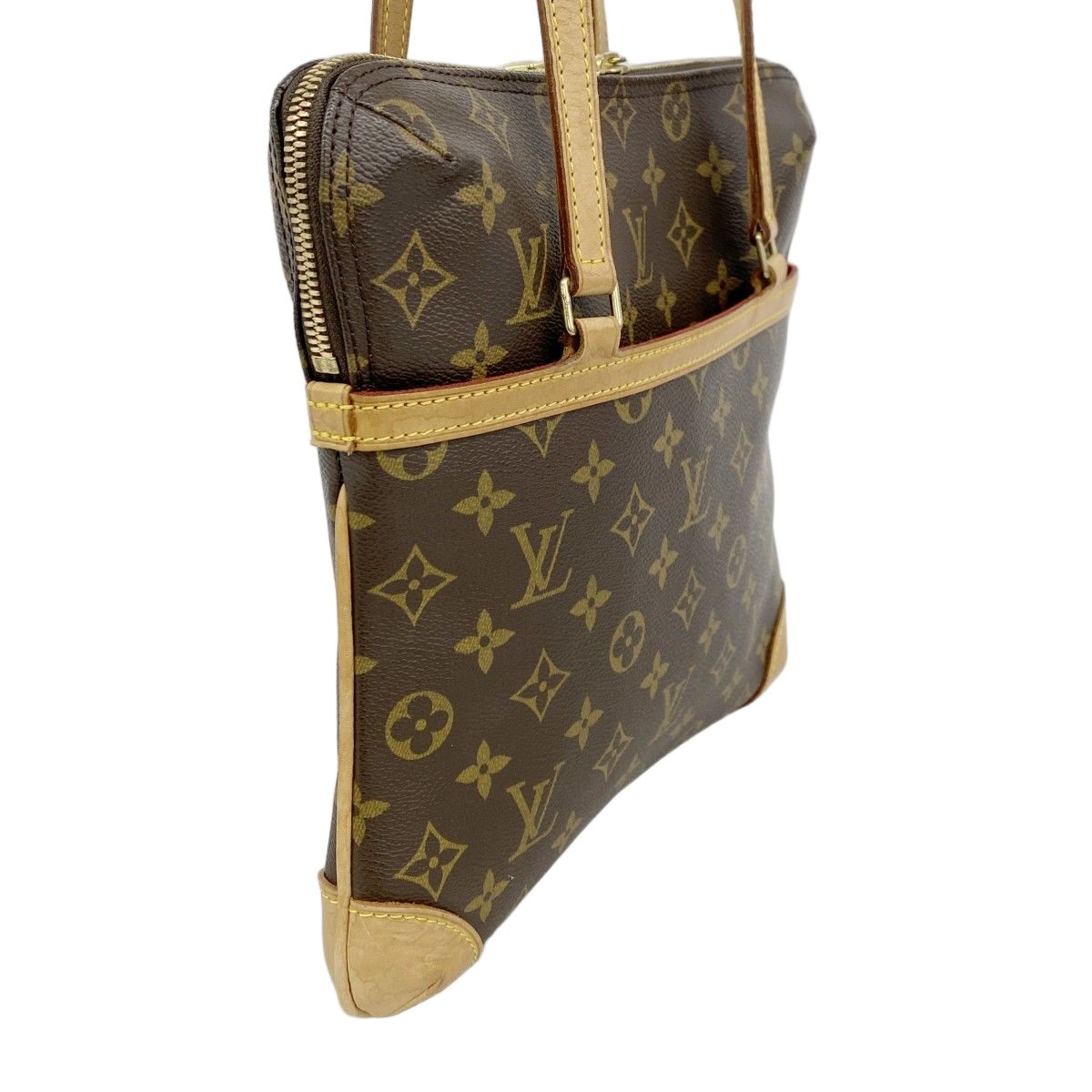 Louis Vuitton Shoulder Bag Monogram Cousin GM Brown — view 2