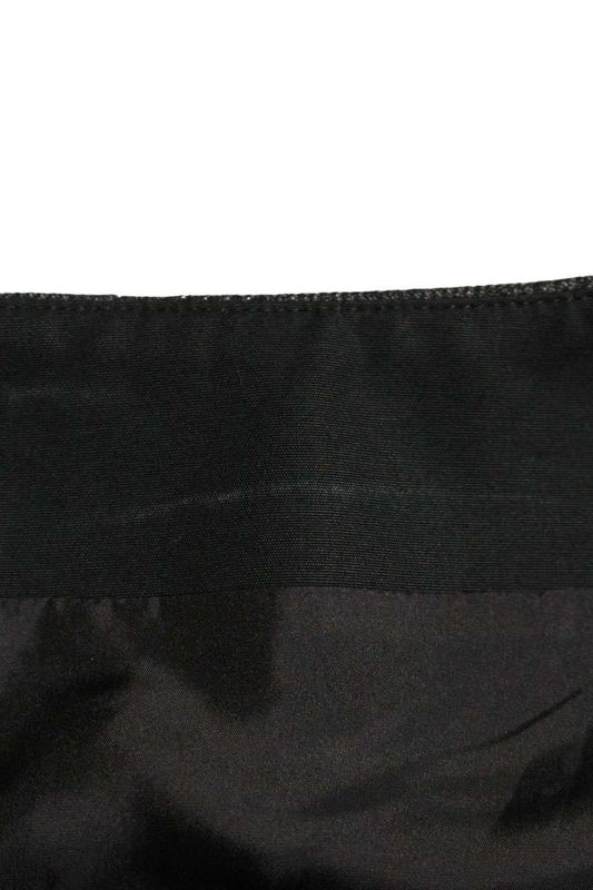 Prada P3b74 Triangle Logo Plate Sleeveless Dress Women 42