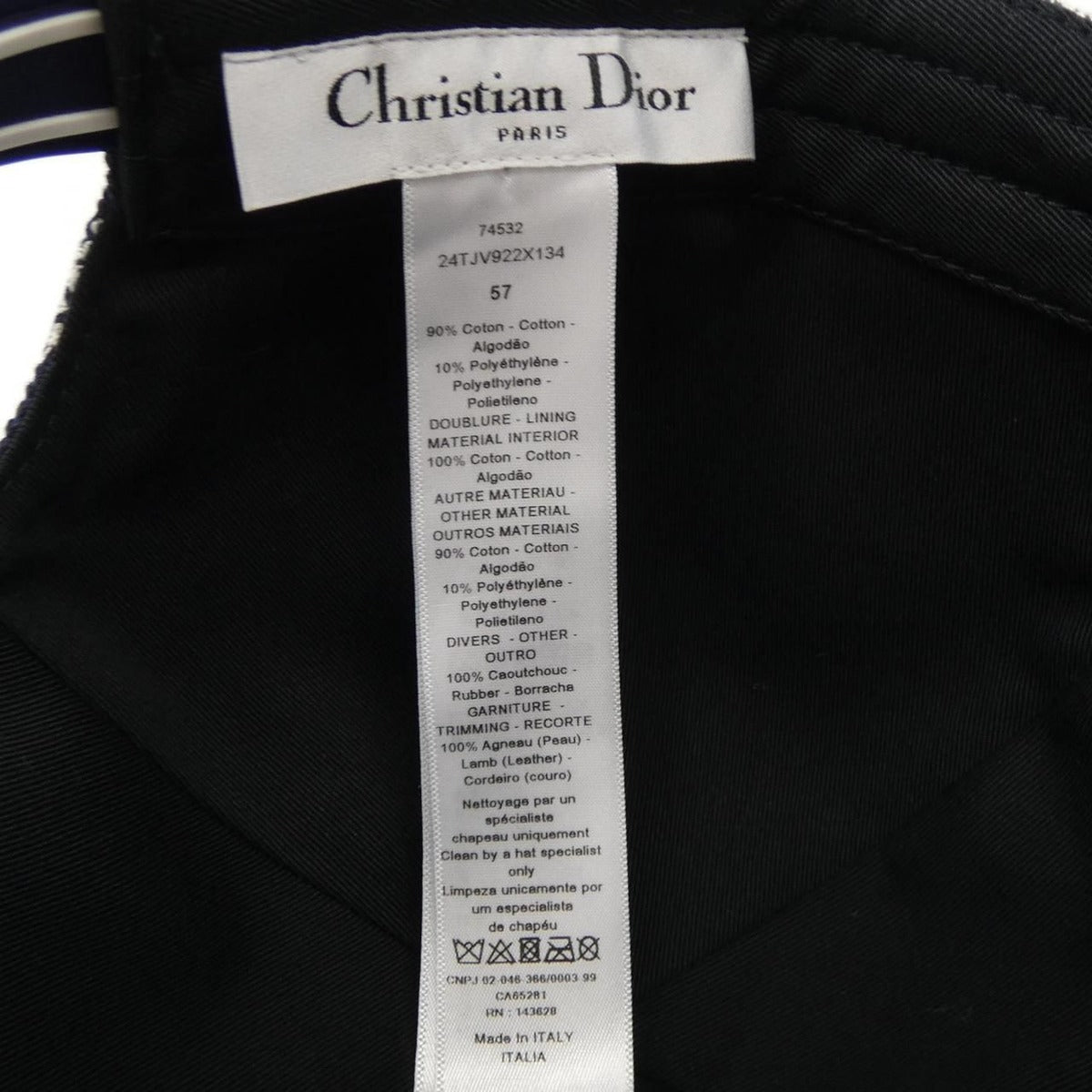 Dior Christian D-player Toile de Jouy Cap — view 3