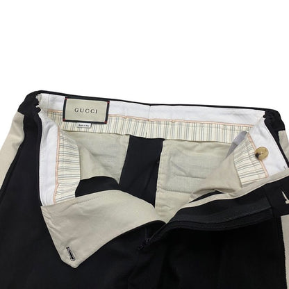 Gucci Logo Embroidery Cotton Chino Pants Slacks Bottoms XL Size