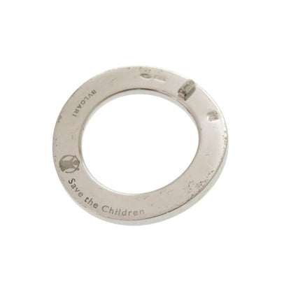 Bulgari Save The Children Necklace Top Silver 925 Accessories 0694 Bvlgari