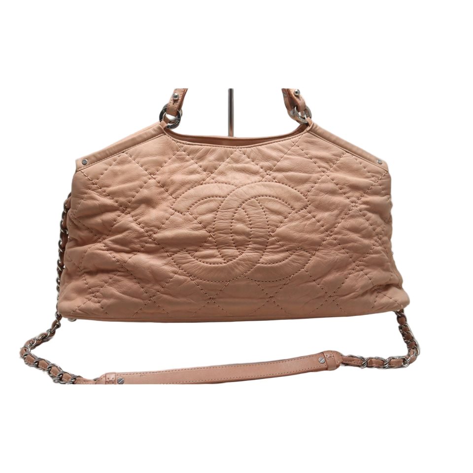 Chanel Quilted Leather 2-Way Tote